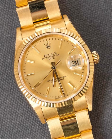 rolex 15238 quadrante vetro zaffiro|Buy Used Rolex Date 15238 .